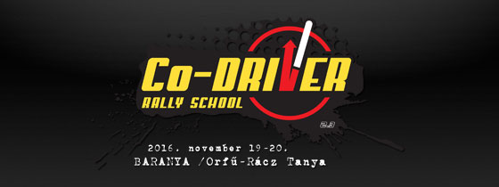 6. Co-Driver School