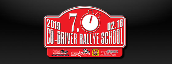 7. Co-driver Rallye School