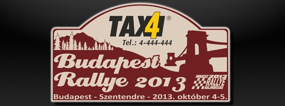 TAXI4 Budapest Rallye 2013